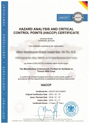Certificats de qualité fournisseur