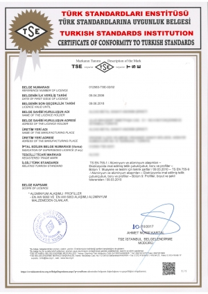 Certificats de qualité fournisseur