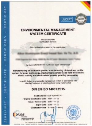 Certificats de qualité fournisseur