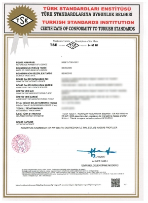 Certificats de qualité fournisseur